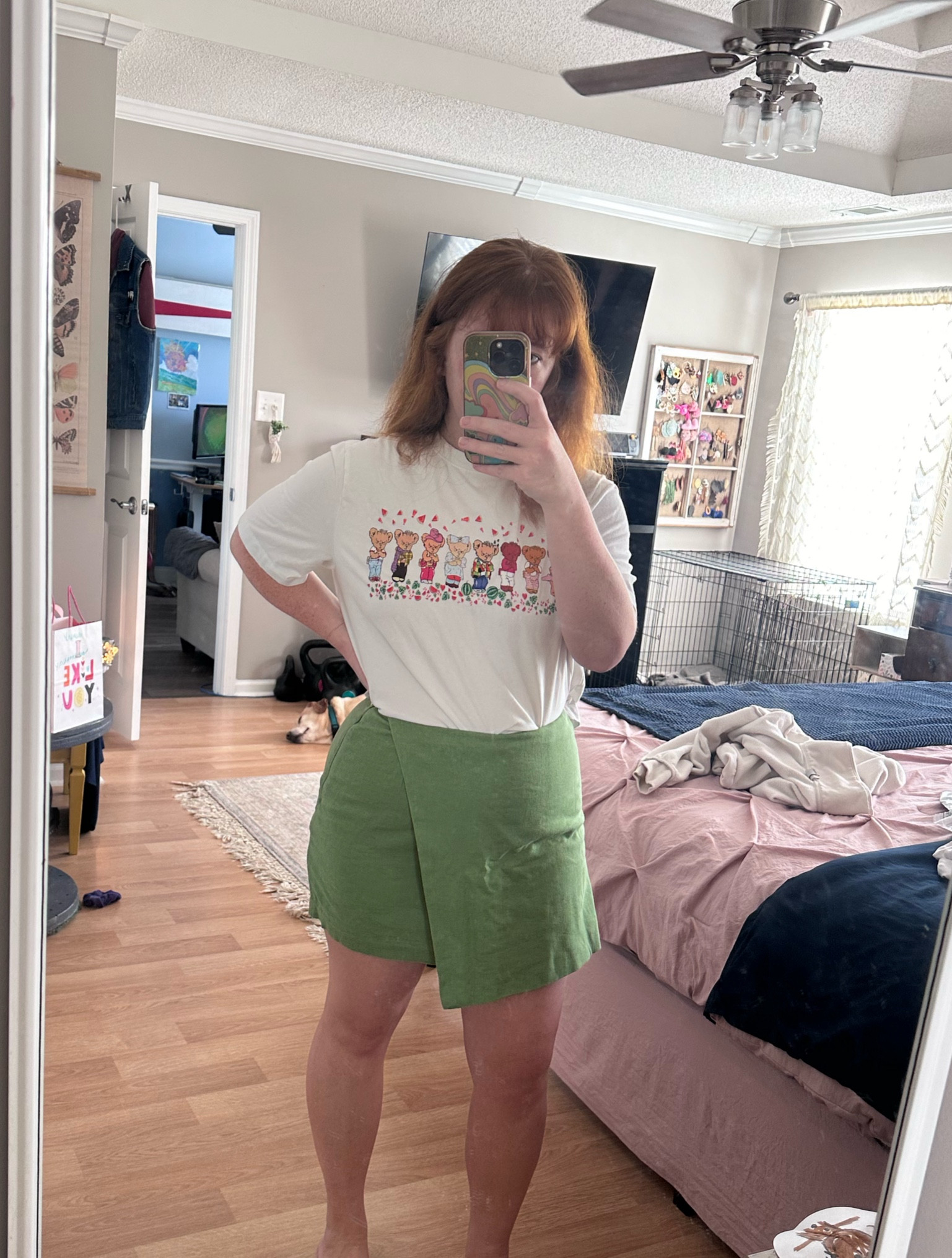 Last day for 15% off at Abercrombie. 
Just got this skort in and it’s so cute! Bought two others that I linked as well…they’ll be here soon. 

In between a 8/10 and wearing a medium  

#LTKfindsunder50 #LTKmidsize #LTKSpringSale