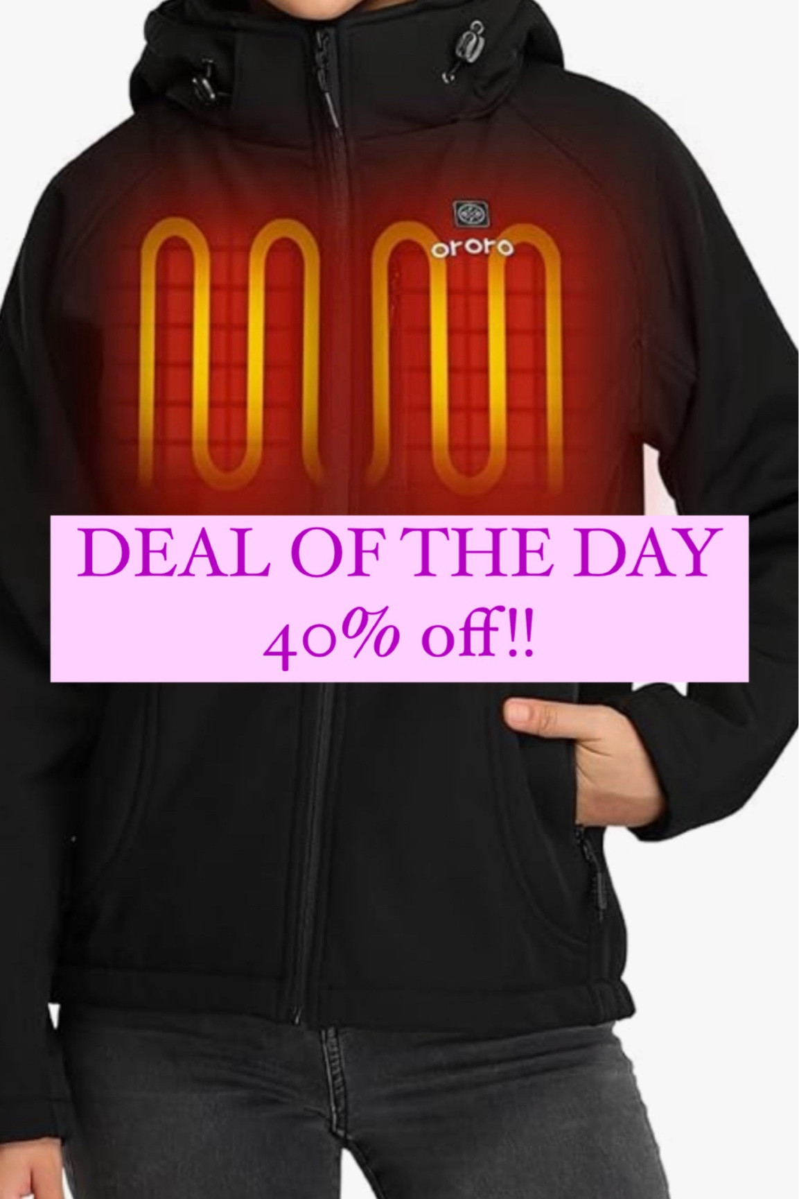 Women’s slim fit ororo heated jacket 40% off in lightning deal!!

#LTKfitness #LTKover40 #LTKsalealert
