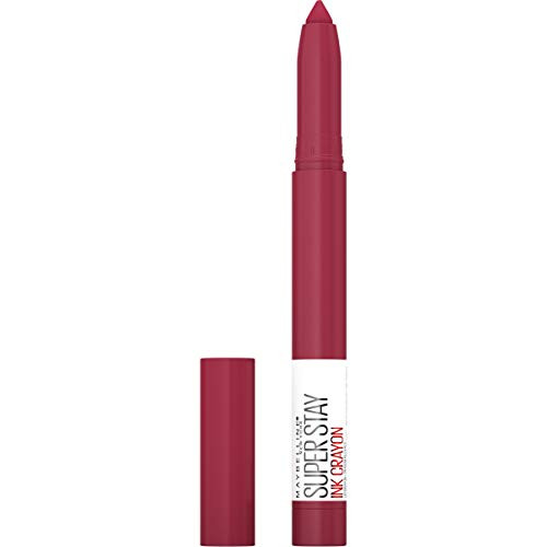 Maybelline SuperStay Ink Crayon Matte Longwear Lipstick With Built-in Sharpener, Speak Your Mind, 0.04 Ounce | Amazon (US)