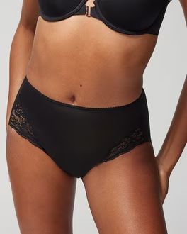 Soma Vanishing Tummy Retro Brief with Lace | Soma Intimates