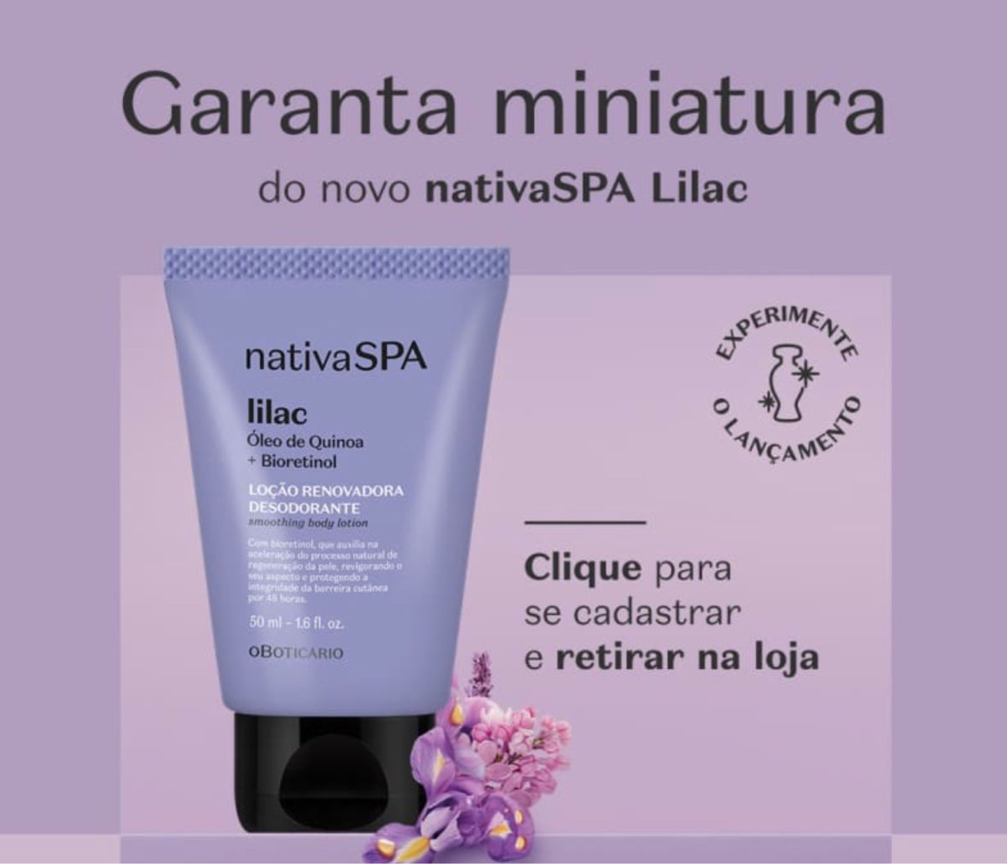 *Saiuuu o brinde da boti - o site pode apresentar lentidão - tem que ficar tentando!*


😱*NOVO BRINDE O BOTICÁRIO*

•Clique no link abaixo;
•Clique na imagem do brinde ;
•Baixe o app ;
•Insira seus dados;
•Escolha a loja;
•Feito! Só ir à loja no dia escolhido e resgatar e marcar nosso perfil quando receber seu brinde 😍

*Resgate aqui:*👇🏽

#LTKfamily #LTKbrasil #LTKbeauty