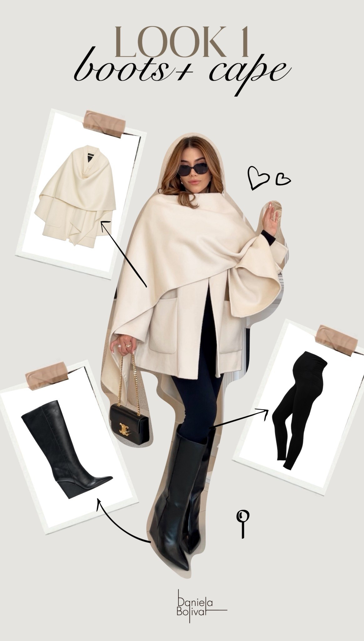 🧥 Abrigo Capa Zara: 8491/257 / Leggings Amazon  👢Botas: 3006/611


#LTKBump #LTKStyleTip