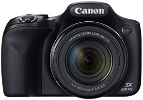 Canon PowerShot SX530 HS 16.0 MP CMOS Digital Camera with 50x Optical is Zoom (24-1200mm), Built-... | Amazon (US)
