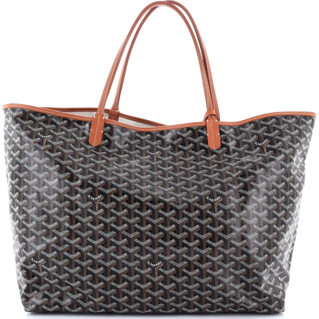 Pre-Owned Goyard Saint Louis Tote Coated Canvas GM in Brown at Nordstrom, Size Medium | Nordstrom
