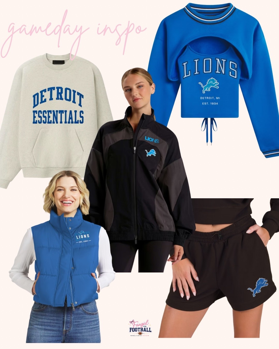 DETROIT LIONS 🦁💙

Lions girlies, your gameday wardrobe just got an upgrade. 💙🦁 Whether you’re headed to Ford Field, watching from the couch, or just repping Detroit all week long, I found some of the cutest Lions apparel for your rotation.

Shop all my Detroit Lions gameday finds right here on LTK. 🏈✨

#DetroitLions #LionsNation #LionsGirl #NFLStyle #GamedayStyle #FootballFashion #NFLFashion #GamedayOutfit