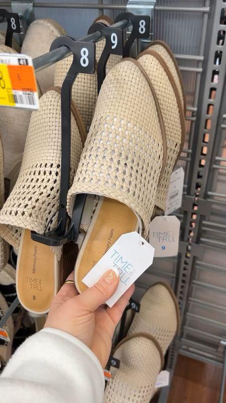 New mules by Time and Tru!  Also available in black.  Just under $18 and have memory foam!  I have last year’s version and love them! 

#LTKfindsunder50 #LTKSeasonal #LTKshoecrush