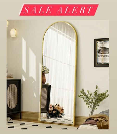 Fabulous full length arch mirror on sale 


#LTKstyletip #LTKsalealert #LTKhome