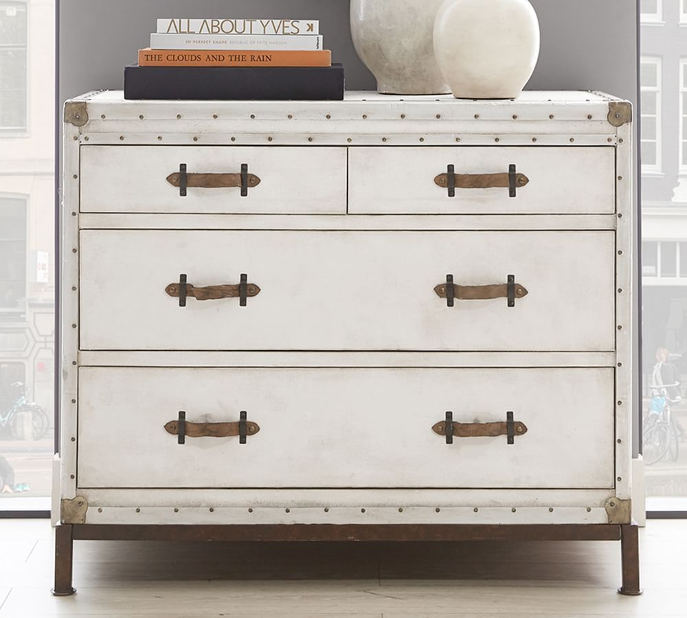 Ludlow Trunk 4-Drawer Dresser | Pottery Barn (US)