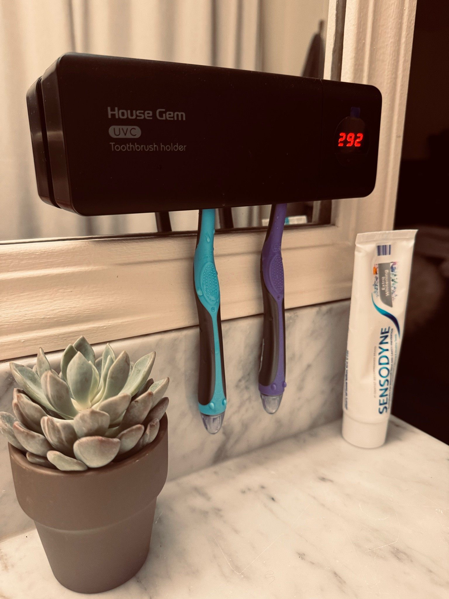Bathroom Essentials - UV toothbrush santizer and holder. This has definitely become one of my fave bathroom accessory.

#LTKbeauty #LTKSpringSale #LTKfindsunder50