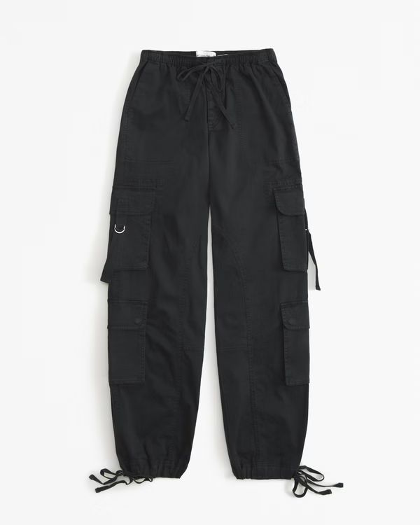 High Rise Baggy Cargo Pant | Abercrombie & Fitch (US)