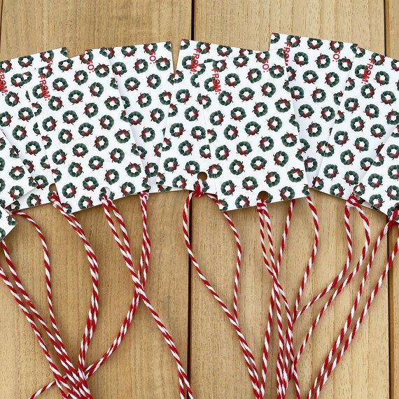 Shelly Wreath Gift Tags | Etsy | Etsy (US)