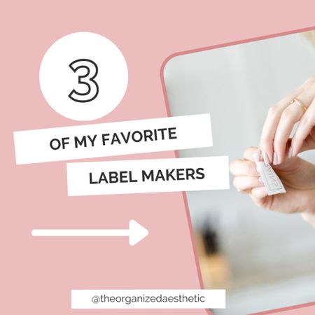Labels serve as a great way to ensure you maintain the organized space you worked so hard to create.

Sure, painters’ tape and a sharpie work just fine…but here are some favorite label makers of mine that give you that Pinterest-worthy aesthetic 😍

#LTKfamily #LTKhome