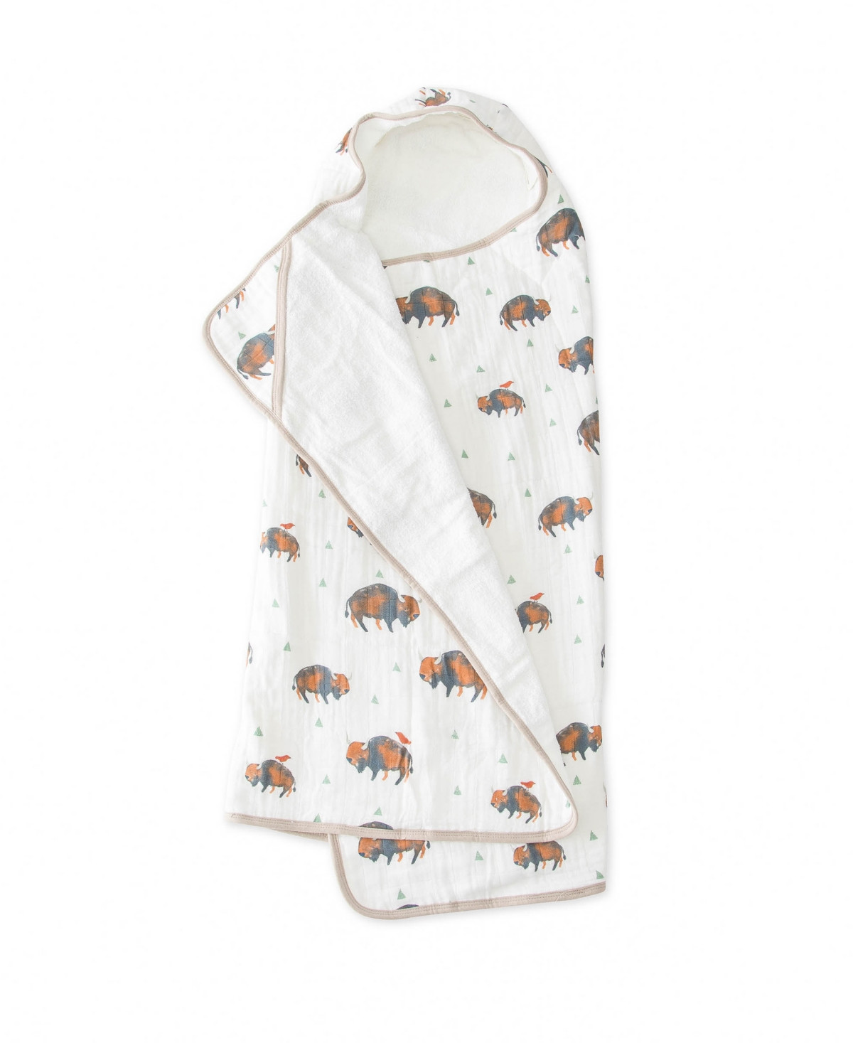 Little Unicorn Bison Cotton Muslin Big Kid Hooded Towel | Macys (US)