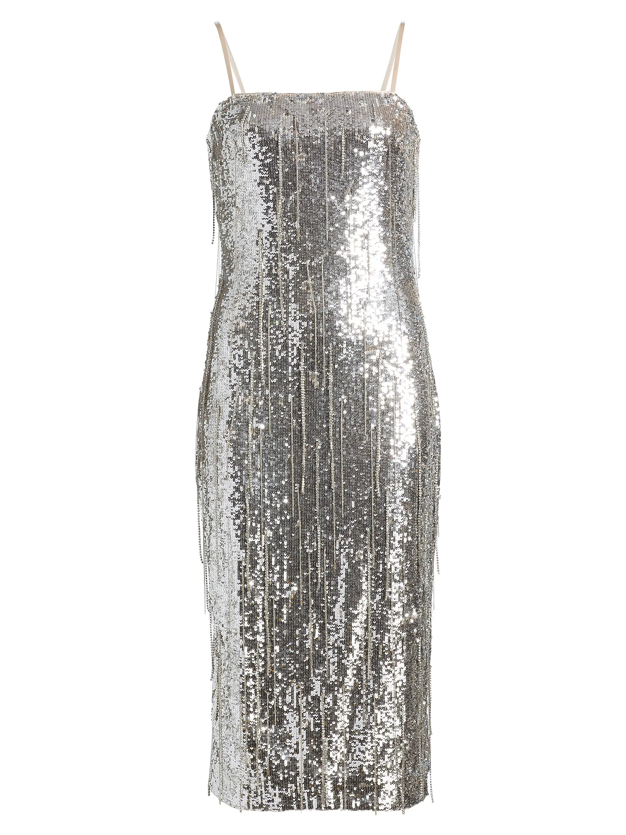 Ramy Brook Lyanna Sequined Fringe Cocktail Dress | Saks Fifth Avenue | Saks Fifth Avenue
