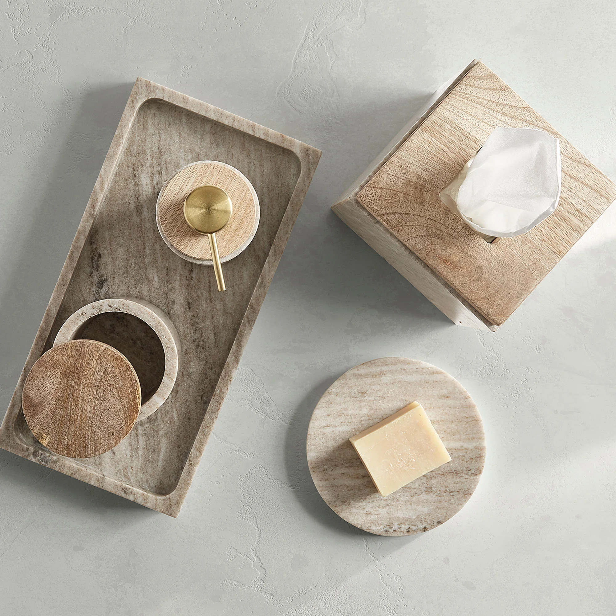 San Marino Bath Accessories | Kassatex