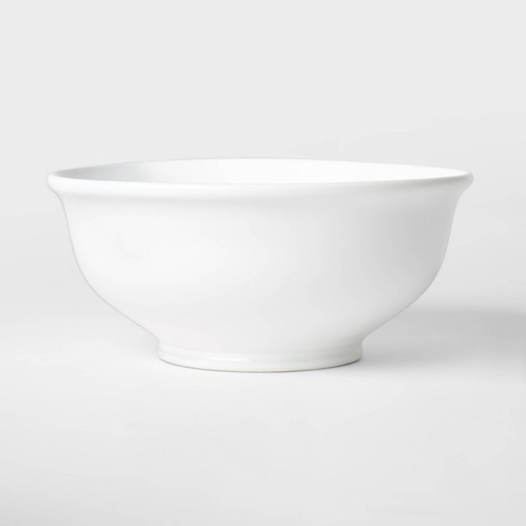 Round Serving Bowl 88oz Porcelain White - Threshold™ | Target