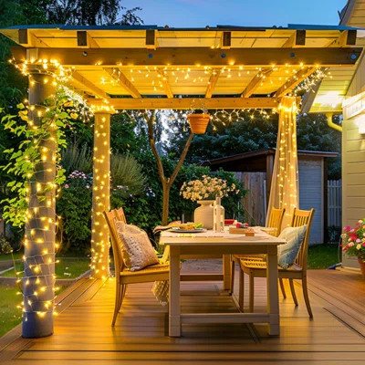 200 LED String Lights Indoor Outdoor Clear Wire, Connectable Warm White Christmas Lights For Bedroom,Twinkle Fairy Classroom Light Plug In For Home We | Wayfair North America