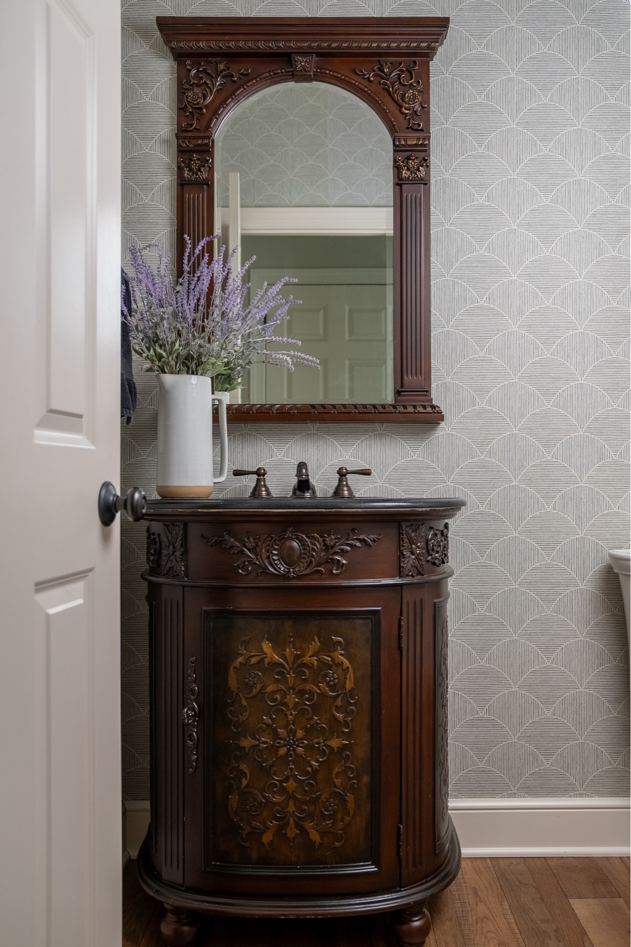 Peel and Stick wallpaper adds design and texture to any wall! 

#LTKHome
