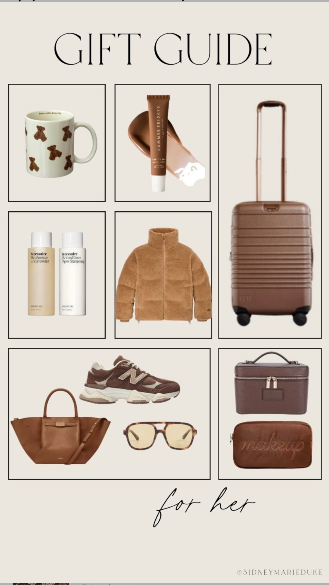 Brown gift guide for her🤎🧸

#LTKHoliday #LTKGiftGuide #LTKCyberWeek

#LTKHoliday #LTKGiftGuide