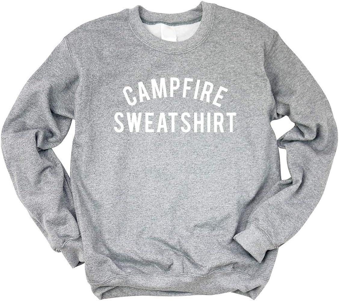 Campfire Sweatshirt - Graphic Sweatshirt in Multiple Colors - Unisex Sweatshirts - Camping Design... | Amazon (US)