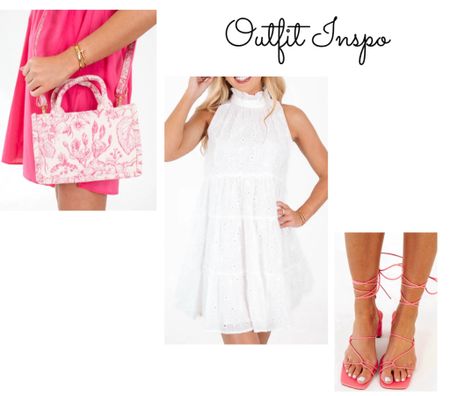 Outfit idea for a shower, date night, dinner with the girls, etc 

#LTKStyleTip #LTKItBag #LTKShoeCrush