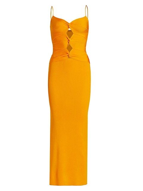 Honey Knit Cut-Out Dress | Saks Fifth Avenue