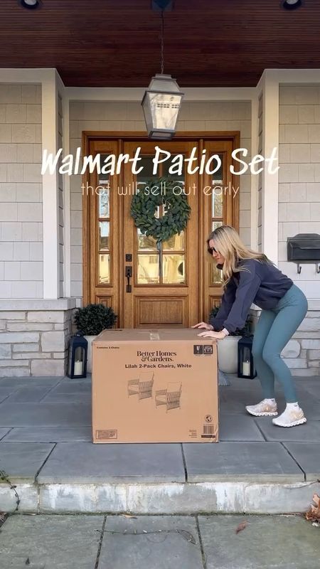 My favorite Walmart patio set that will sell out early!! Snag this designed inspired buy for a fraction of the cost!!
(5/19)

#LTKStyleTip #LTKHome #LTKVideo