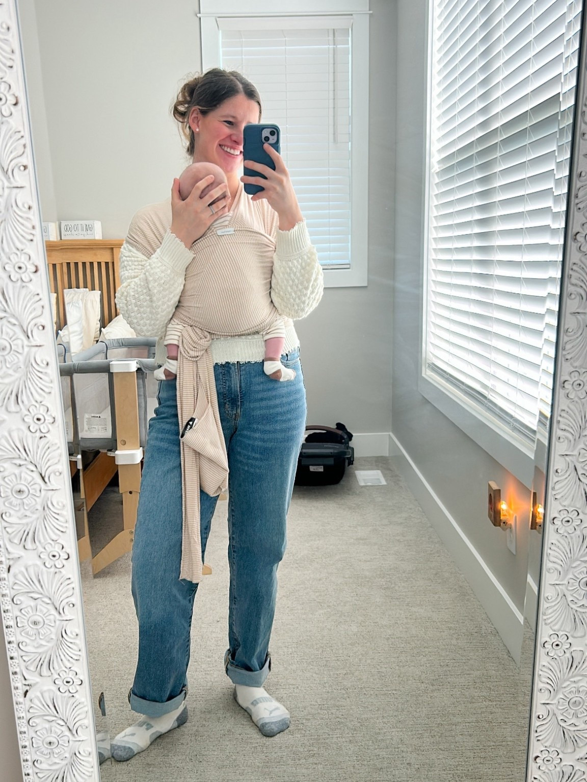 Postpartum mom jeans! 