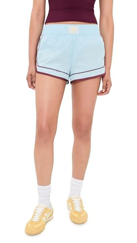 Free People Women's Varsity Blues Shorts Cool Down X-Large | Amazon (US)