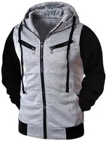 🧥 Moletom Blusa De Frio Jaqueta De Zíper Slim Casaco Com Capuz 🧥
👕 Masculino e Feminino 👚
👉 Tamanhos BR, Alfa, GG
👉 Cores: CINZA/PRETO 

 #LTKbrasil #LTKwinter