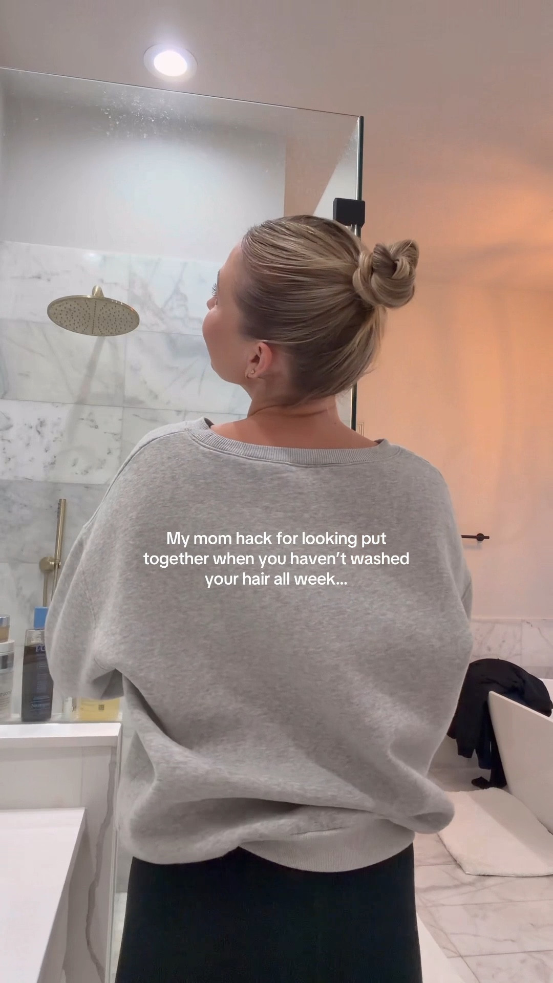 Slicked back bun tutorial! 

#LTKmomlife #LTKBeauty #LTKselfcare