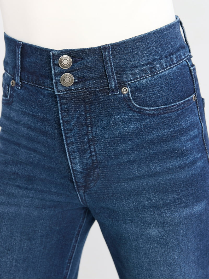 Sofia Jeans Women's Margot Wide Leg High Rise Jeans, 30.5" and 32.5" Inseams, Sizes 0-28 | Walmart (US)