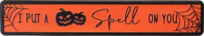 Northlight "I Put a Spell on You" Metal Halloween Wall Sign - 20" | Nordstrom | Nordstrom