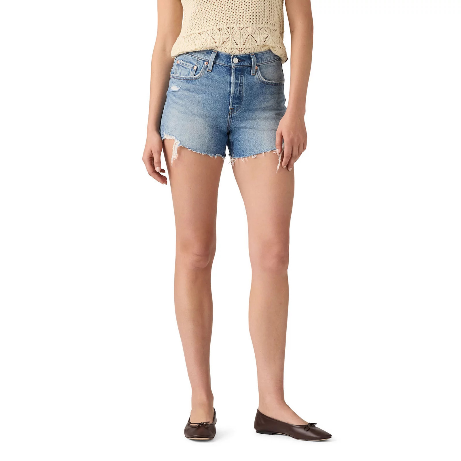 Women's Levi's® 501® Curve Denim Shorts, Size: 30(US 10)Medium, Signs Of Success | Kohl's