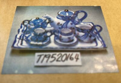 Mini Porcelain Tea Set for 2 Small BLUE RIBBON NIB OLD STOCK T19520164 | eBay | eBay US