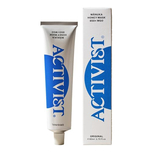 ACTIVIST Manuka Honey Mask 850+MGO | Product of New Zealand | Certified Non-GMO | Hydrating, Repairing, Cleansing (80 mL | 2.7 fl oz) Packaging May Vary | Amazon (US)