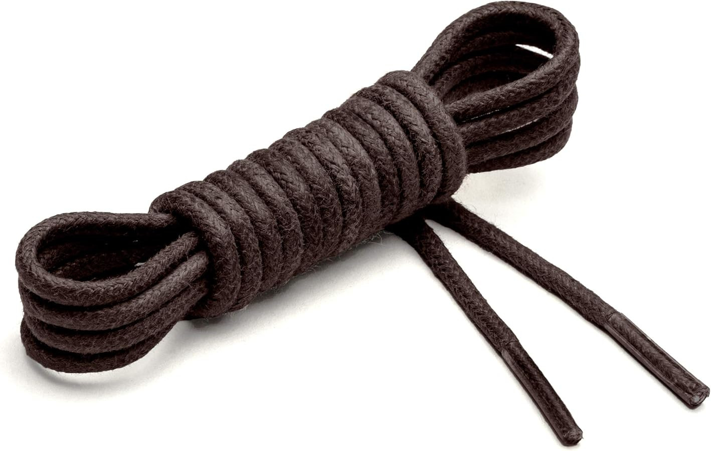 Benchmark Waxed Cotton Shoe Laces - 5/64" (2mm) Shoelaces for Dress Shoes & Boots - 27, 30, 33, 3... | Amazon (US)