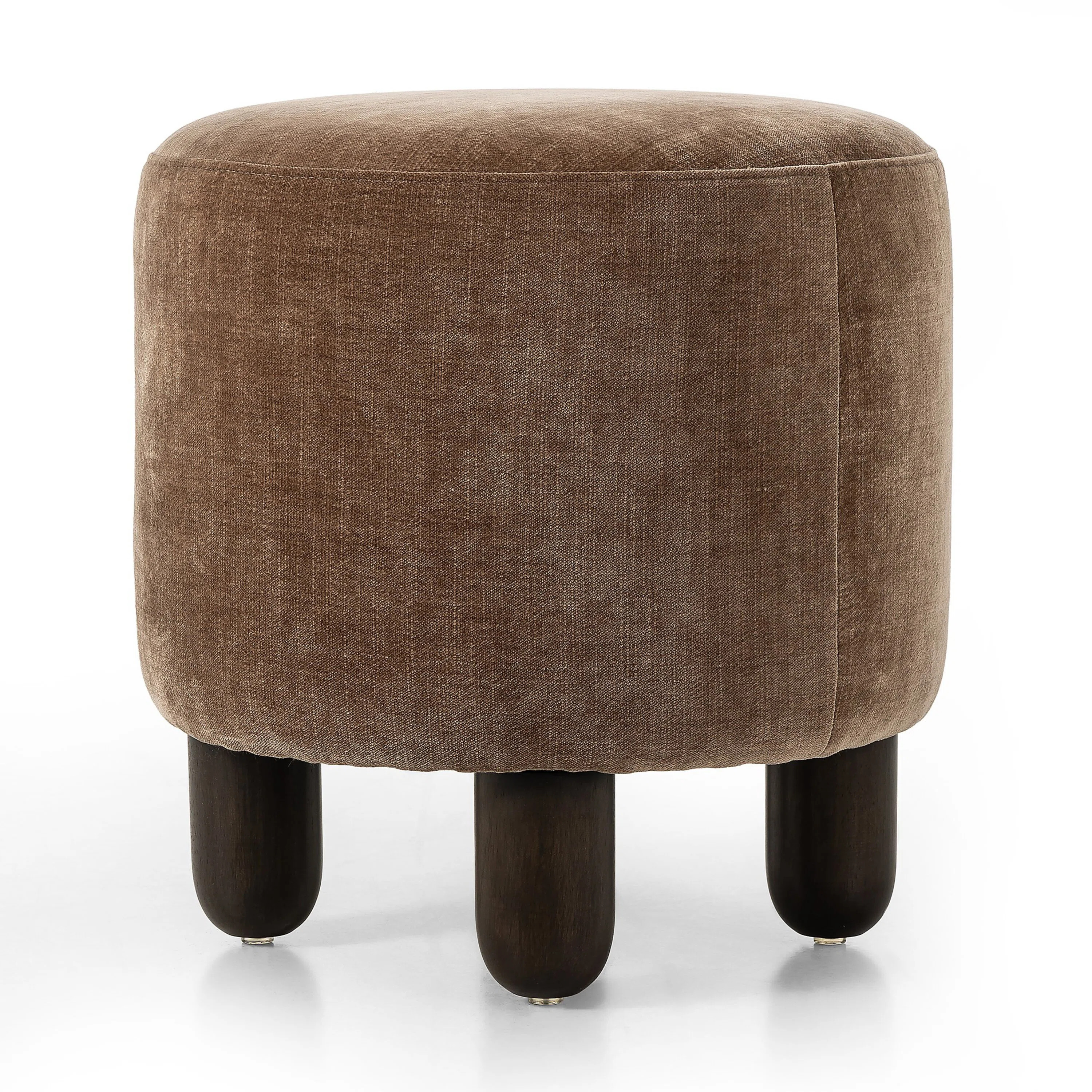 Zena Round Standard Ottoman | Perigold
