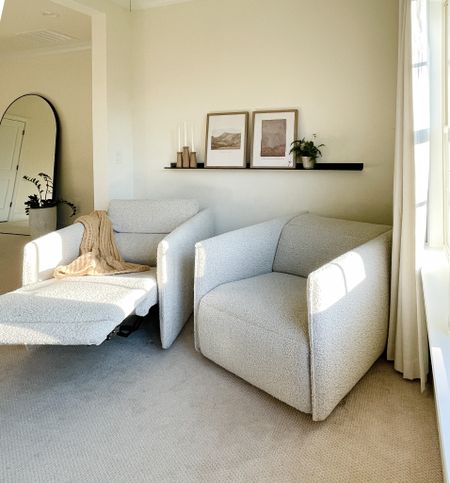Arched mirror recliner crate and barrel 

#LTKhome