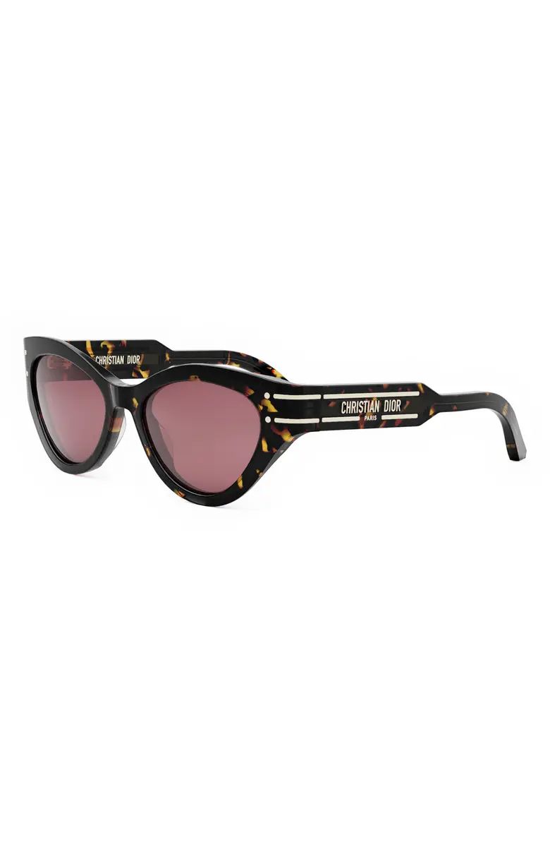DIOR ‘DiorSignature B7I 52mm Cat Eye Sunglasses | Nordstrom | Nordstrom