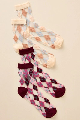 Sheer Socks, Set of 2 | Anthropologie (US)