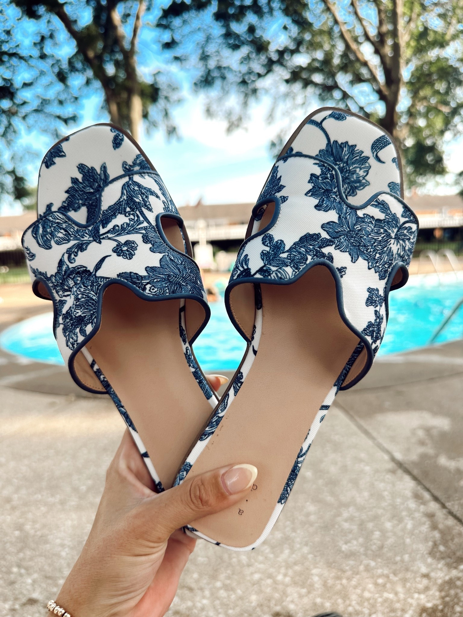 Dior inspired slides on sale for $16! Comes in so many colors and so comfy. Love the khaki linen color too! Target finds for summer  #LTKSummerEdit

#LTKShoeCrush #LTKSaleAlert