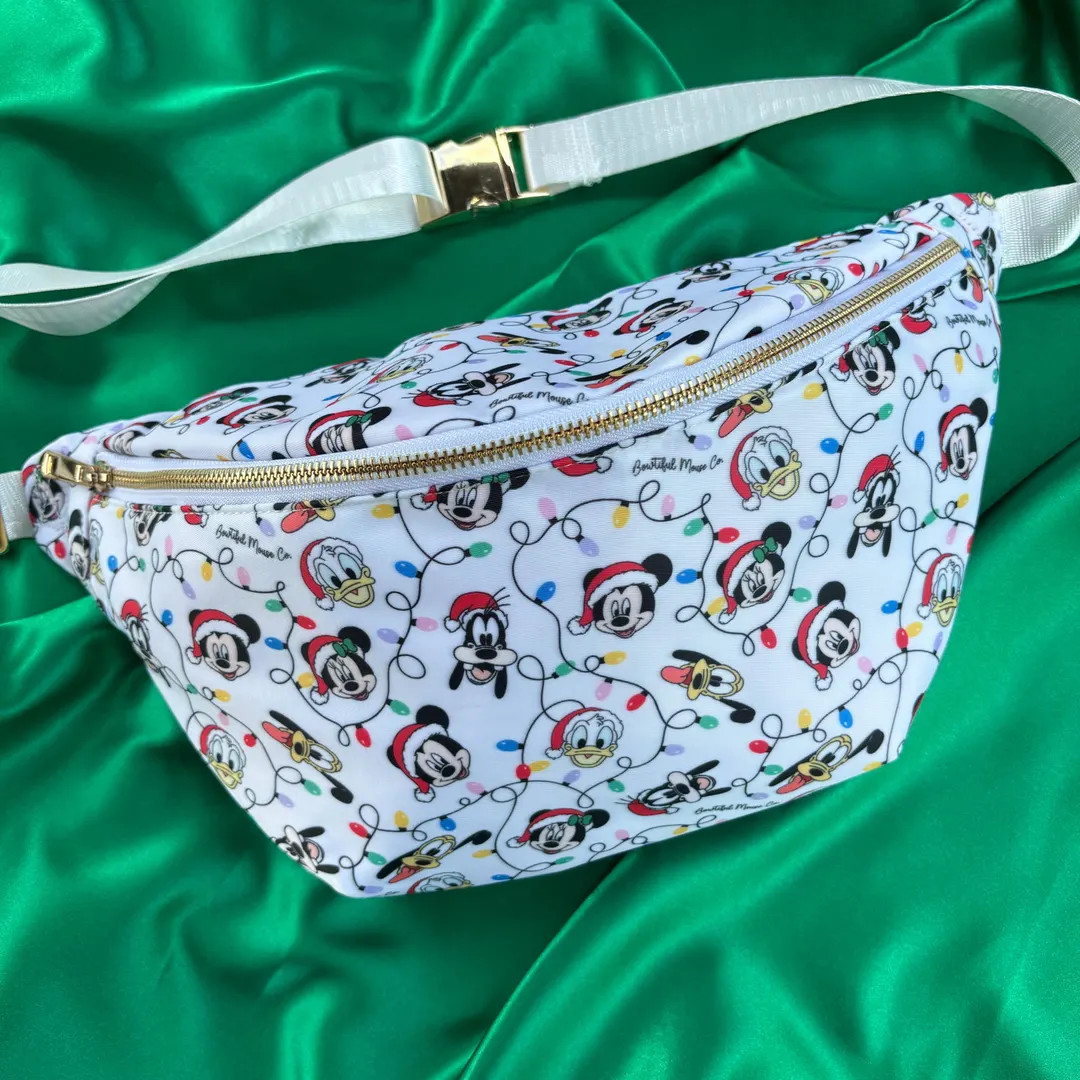 Christmas Exclusive Holiday Friends XL Belt Bag Crossbody Bum Bag - Etsy | Etsy (US)
