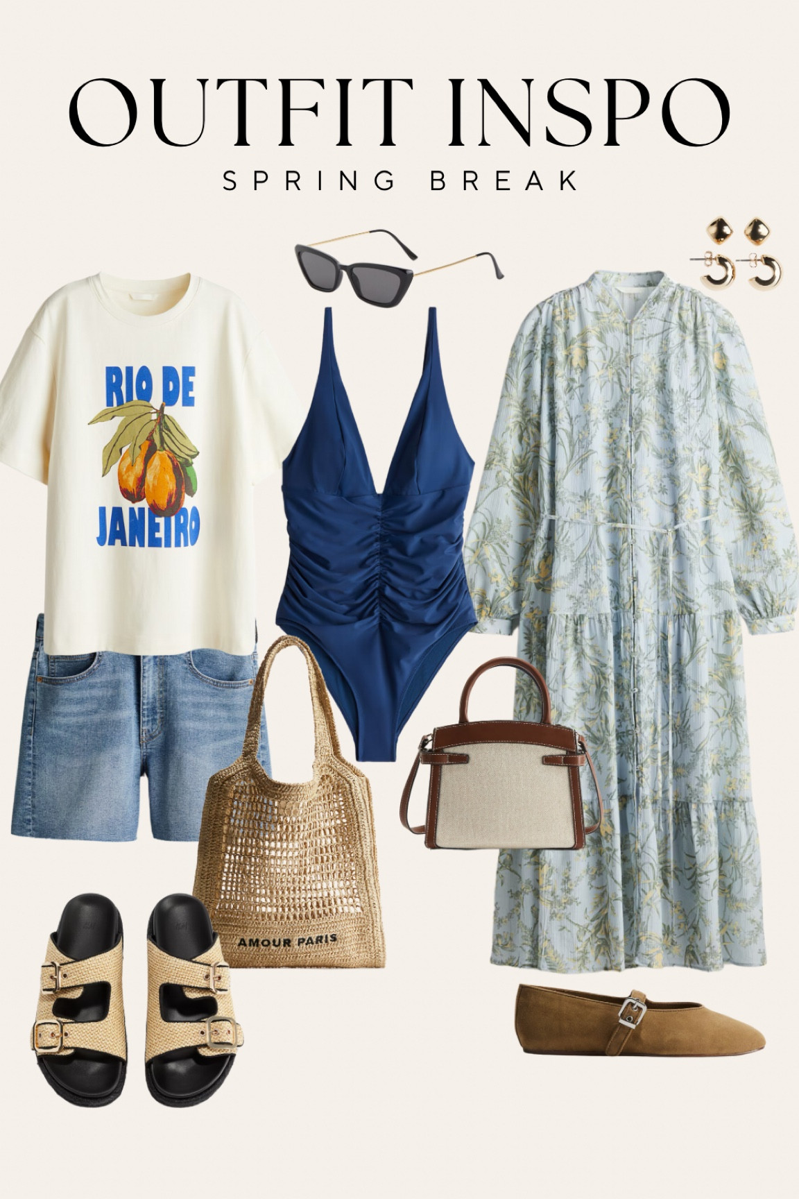 Spring break outfit inspo! Everything is 25% off today!

#LTKStyleTip #LTKSwim #LTKFindsUnder50