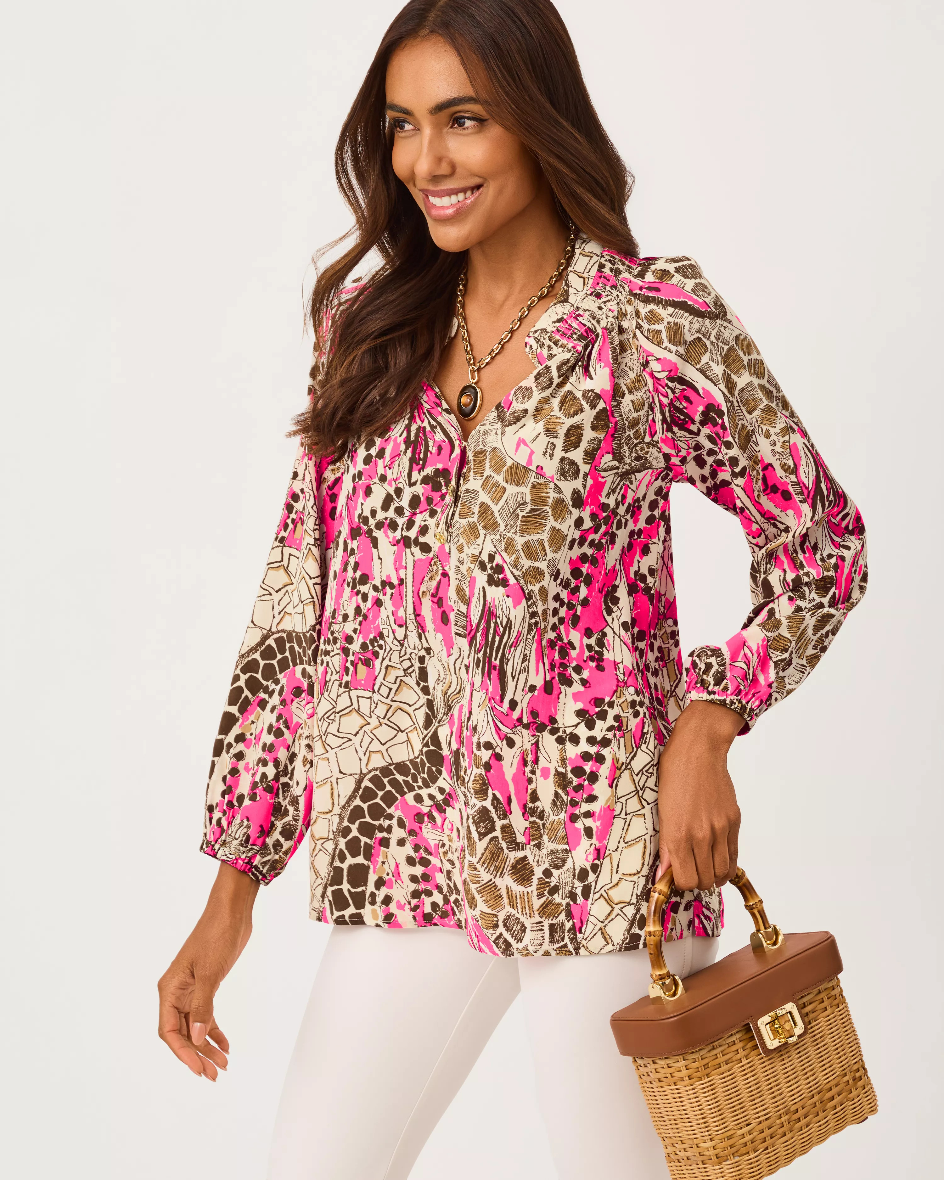 Elsa Silk Top | Lilly Pulitzer
