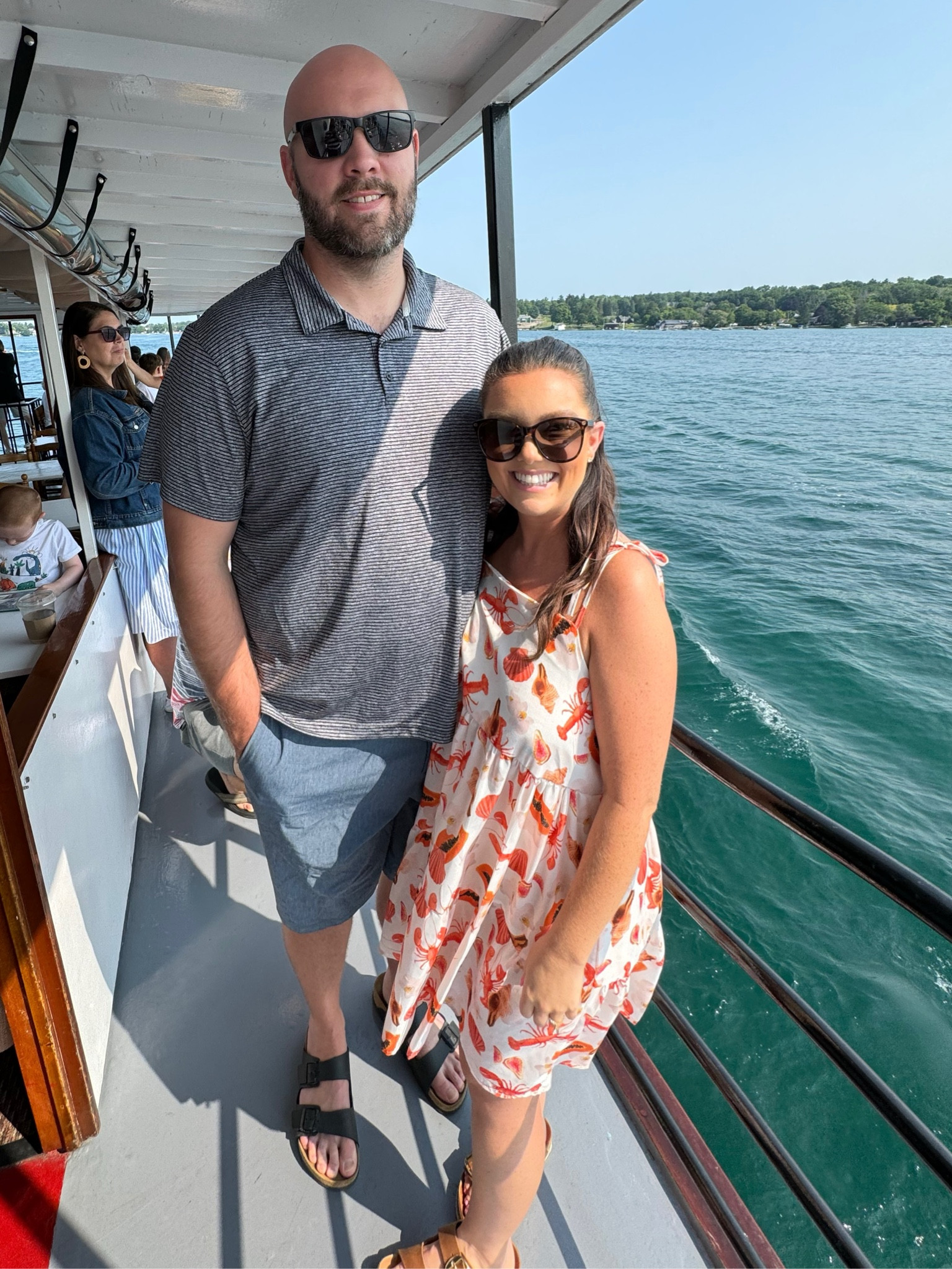 lobster print sun dress with adjustable straps 🦞 I’m wearing size medium. big buckle Birkenstock sandals and Gucci sunglasses


#LTKStyleTip #LTKTravel #LTKSeasonal