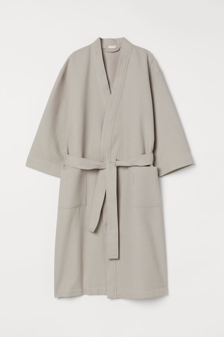 Waffled dressing gown | H&M (UK, MY, IN, SG, PH, TW, HK)