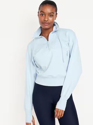 Dynamic Fleece 1/2-Zip Sweatshirt for Women | Old Navy (US)