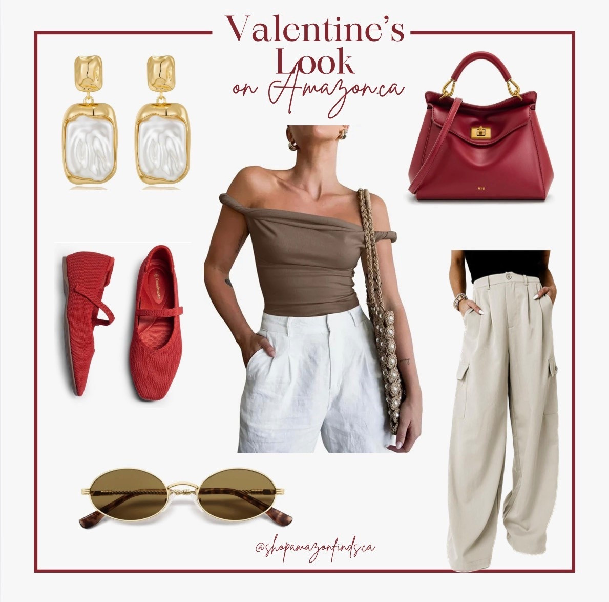 Roses are red, my outfit is too 🌹 Effortless Valentine’s chic ✨ Shop @shopamazonfinds.ca for more Canadian finds.
#ValentinesOOTD #ChicStyle #LTKCanada #AmazonFindsCanada #MomStyle #CanadianOOTD #EverydayChic #LTKMom #ValentinesDayLook #OOTDInspo

#LTKstyletip #LTKsummer #LTKcanada