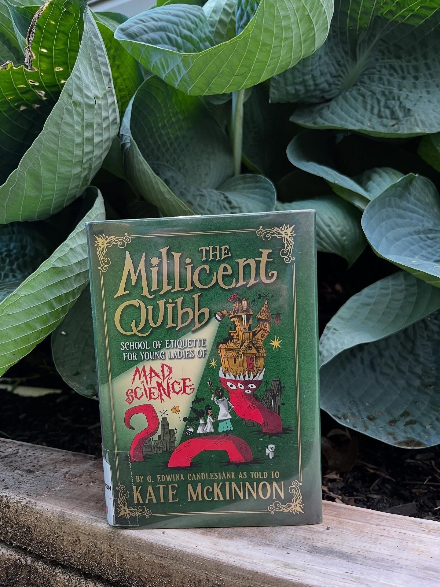 Book 20 of 2025 ⭐️⭐️⭐️

The Millicent Quibb School of Etiquette for Young Ladies of Mad Science 📚 By: Kate McKinnon

Three rebellious sisters. One eccentric scientist. A school where etiquette meets mad science... and the furniture runs on gerbils. 
After getting kicked out of school (oops), the girls are swept into a chaotic, hilarious, and heart-filled adventure at a very unusual finishing school. Can they help their quirky teacher save the town—or will science go spectacularly sideways?
This was such a fun and easy YA read! Full of humor, heart, sisterhood, and just the right amount of mayhem. Highly recommend for fans of quirky, clever adventures!

Would you survive a school run by a mad scientist? Or would you join the chaos?

#YABooks #Bookstagram #MadScience #KateMcKinnon #FunnyReads #SisterGoals #BookReview #WhatAmIReading #readersofinstagram